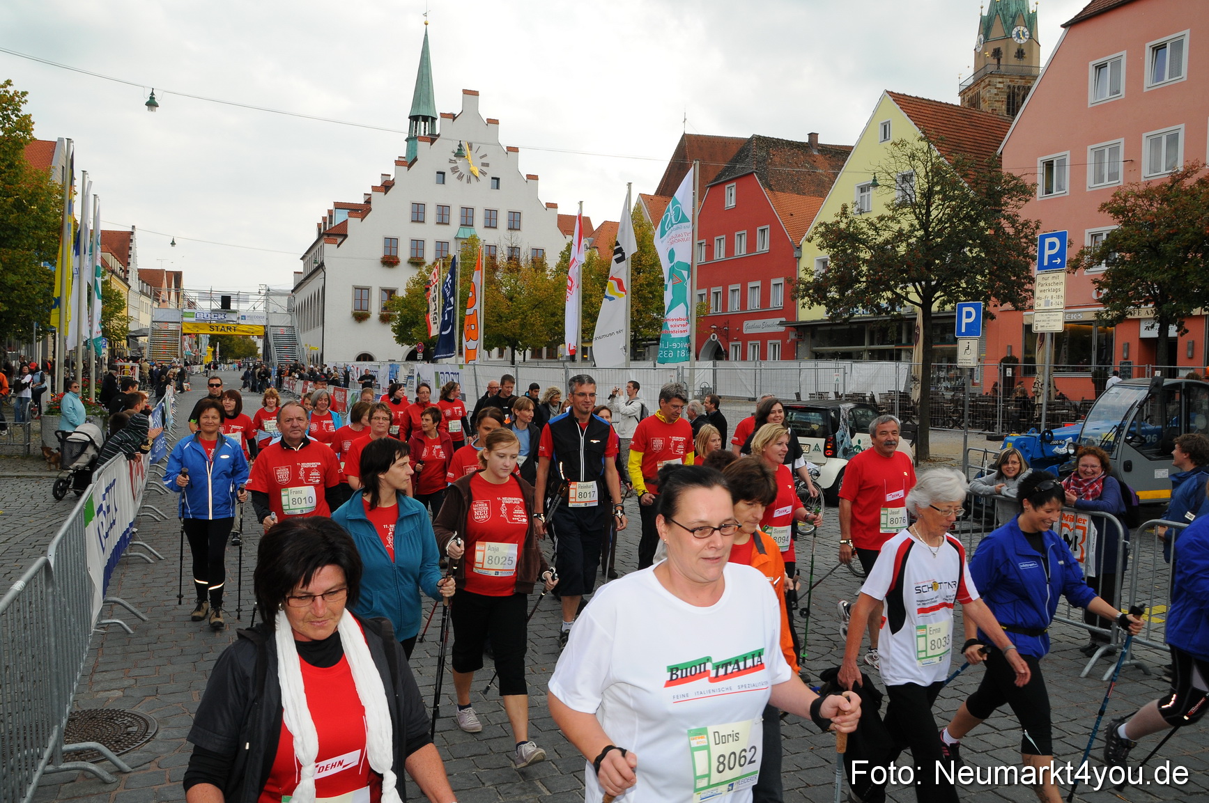 Nordic Walking Stadtlauf Neumarkt 180910 0012